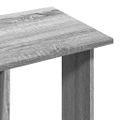 vidaXL Šatník s kolieskami sivý sonoma 102x38x110 cm kompozitné drevo