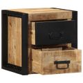vidaXL nočné skrinky 2 ks 40x35x40 cm masívne hrubé drevo mango