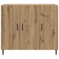 vidaXL Servírovacia skriňa Remeselný dub 90 x 34 x 80 cm