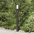 vidaXL Stĺpikové svietidlo so senzorom 110 cm nehrdzavejúca oceľ IP44
