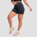 Dámske bezšvové šortky Lift Coal - GymBeam, veľkosť XS