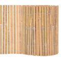 vidaXL Bambusový plot 1000x30 cm