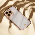 Puzdro Silky Gold pre Oppo Reno 13F 5G (Global) / 13FS 5G ružová