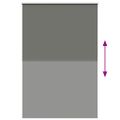 vidaXL roleta Blackout sivá 160x210 cm Šírka látky 156,6cm Polyester