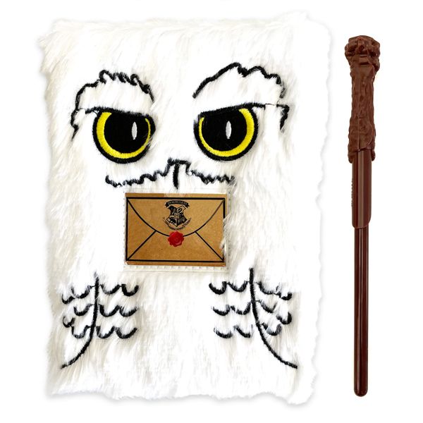 Zápisník Harry Potter - Plyšová Hedvika s perom