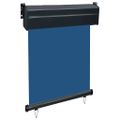 vidaXL Bočná markíza na balkón 60x250 cm, modrá