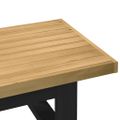 vidaXL Konferenčný stolík NOAIN nohy v tvare U 120x60x40 cm borovicový