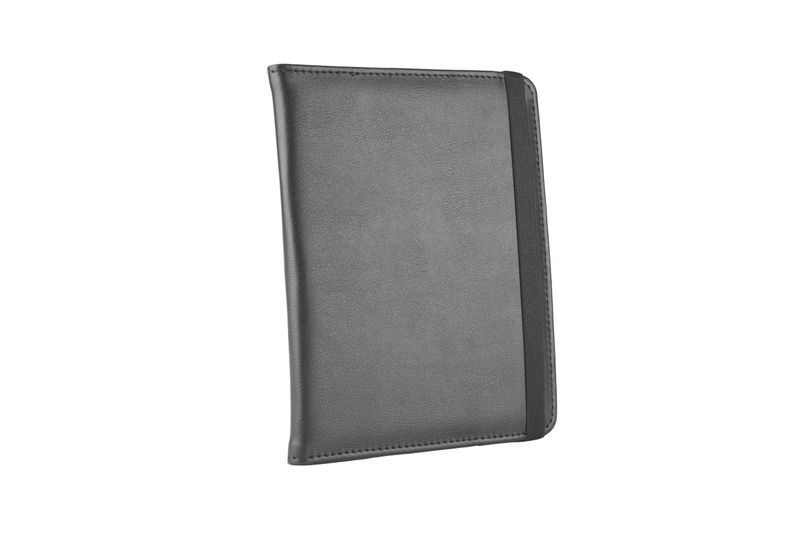 C-TECH PROTECT púzdro z pravej kože pre 8'' zariadenie, RLC-01, čierne (Pocketbook Inkpad 3/4, Onyx Boox