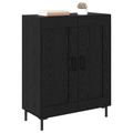 vidaXL Servírovacia skriňa Čierny dub 69,5 x 34 x 90 cm