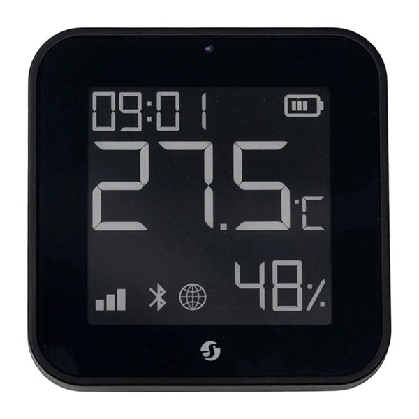 Inteligentný snímač teploty a vlhkosti SHELLY ZB Black ZigBee