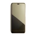 Puzdro Fold Mirror View pre Samsung Galaxy A14 4G / A14 5G zlaté
