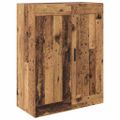 vidaXL Highboard 2 ks Staré drevo 69,5 x 34 x 180 cm Kompozitné drevo