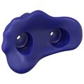 vidaXL Lezecká chytka 2 ks Modrá 100 x 67 x 43 mm PP