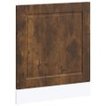vidaXL Panel umývačky riadu Porto tmavý dub 60x1,5x57 cm kompozitné drevo