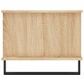 vidaXL Konferenčný stolík dub sonoma 90x50x40 cm kompozitné drevo