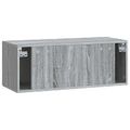 vidaXL Nástenná TV skrinka 78,5 x 31 x 30 cm Sivá sonoma