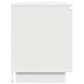vidaXL TV skrinka 180 x 38 x 49 cm Biela Kompozitné drevo
