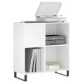 vidaXL Skrinka na platne biela 84,5x38x89 cm kompozitné drevo
