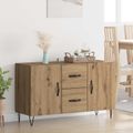 vidaXL Servírovacia skriňa Remeselný dub 100 x 36 x 60 cm