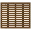 vidaXL Nástenné čelo postele medovohnedé 106x3x91,5cm masívna borovica