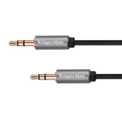 Kábel Jack 3,5mm konektor/Jack 3,5mm konektor 3m KRUGER & MATZ KM1228 Basic