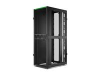 Rozvádzač stojanový skriňový - 2124H x 750W x 1070D mm, s bočnicami - podlahové prevedenie - čierna - 42U - 19" - kompatibilný s TAA - pre P/N: SMT1000RM1U, SMT750RM1U, SRTL10KRM4UT, SRTL5KRM2UI-HW, SRTL5KRM2UT-HW, SRTL8KRM4UT