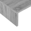 vidaXL Stojan na monitor sivý dub sonoma 60x23,5x12cm spracované drevo