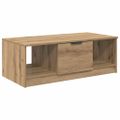 vidaXL Konferenčný stolík Remeselný dub 102 x 50 x 36cm