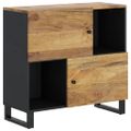 vidaXL Komoda s 2 dvierkami 80x33x75 cm masívny mangovník