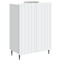 vidaXL Servírovacia skriňa Biela 66 x 34,5 x 92 cm Kompozitné drevo