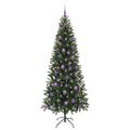 vidaXL Umelý vianočný stromček Zelená 180 cm PE a PVC