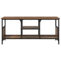 vidaXL TV skrinka Staré drevo 100 x 35 x 45 cm