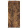 vidaXL Komoda dymový dub 37,5x35x76 cm spracované drevo