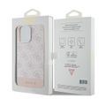 Puzdro Guess pre iPhone 14 Pro Max 6,7" GUHCP14XG4GLPI ružové HC PC/TPU 4G PU PRUH NA SPODKU