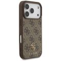 Puzdro Guess 4G Small Classic Logo MagSafe pre iPhone 17 Pro hnedé