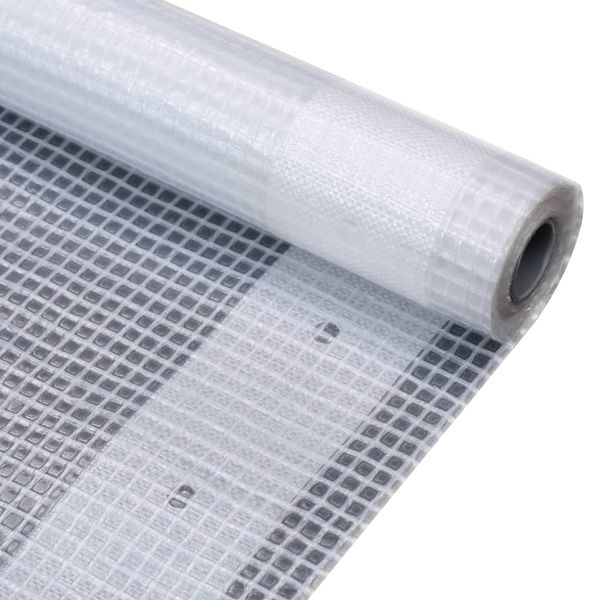 vidaXL Celta Leno 260 g/m², 2x5 m, biela