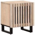vidaXL Nočné stolíky 2 ks 40x34x46 cm masívne bielené mango