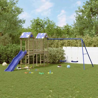 vidaXL Vonkajšia súprava na hranie impregnovaná borovica