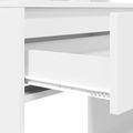 vidaXL Toaletné stolíky do spálne Biela 80 x 39,6 x 135 cm
