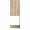 vidaXL Toaletná skriňa EDE Dub sonoma 66 x 25,5 x 190 cm