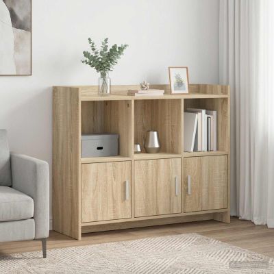 vidaXL Servírovacia skriňa Dub sonoma 98,5 x 33 x 80 cm