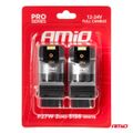 LED CANBUS PRO series 3156 P27W 2x1860SMD White 12/24V FULL CANBUS AMiO-03597