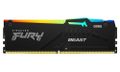Kingston FURY Beast EXPO/DDR5/8GB/6000MHz/CL30/1x8GB/RGB/Black Operacní pamet, DDR5, 8GB, 6000MT/s, DIMM, CL30, RGB podsvícení, cerná