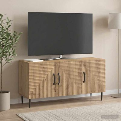 vidaXL TV skrinka 99 x 34,5 x 50 cm Dub artisan Kompozitné drevo