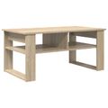 vidaXL Konferenčný stolík Sonoma dub 96 x 54 x 44 cm Kompozitné drevo