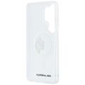 Puzdro Karl Lagerfeld IML Peekaboo Choupette MagSafe pre Samsung Galaxy S26 Ultra priehľadné
