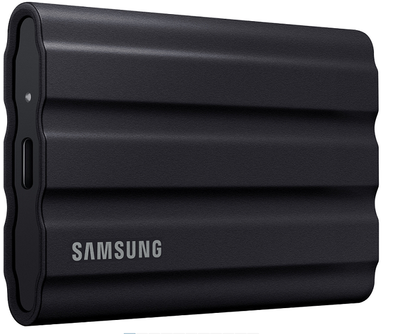 Samsung T7 Shield/4TB/SSD/Externý/2.5''/Čierna/3R