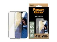 PanzerGlass ochranné sklo EyeCare Apple iPhone 16 Pro s inštalačným rámčekom (antiodleskové, anti-bluelight filter)