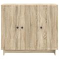vidaXL Servírovacia skriňa Dub sonoma 89 x 34,5 x 80 cm