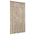 vidaXL Záves proti hmyzu tmavohnedý a béžový 100x220 cm ženilka
